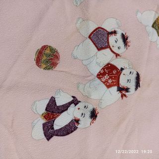 Furoshiki (風呂敷) Pink and Children