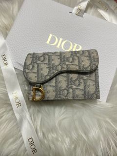 ‼️RESERVED‼️Guaranteed authentic Dior saddle wallet/card holder