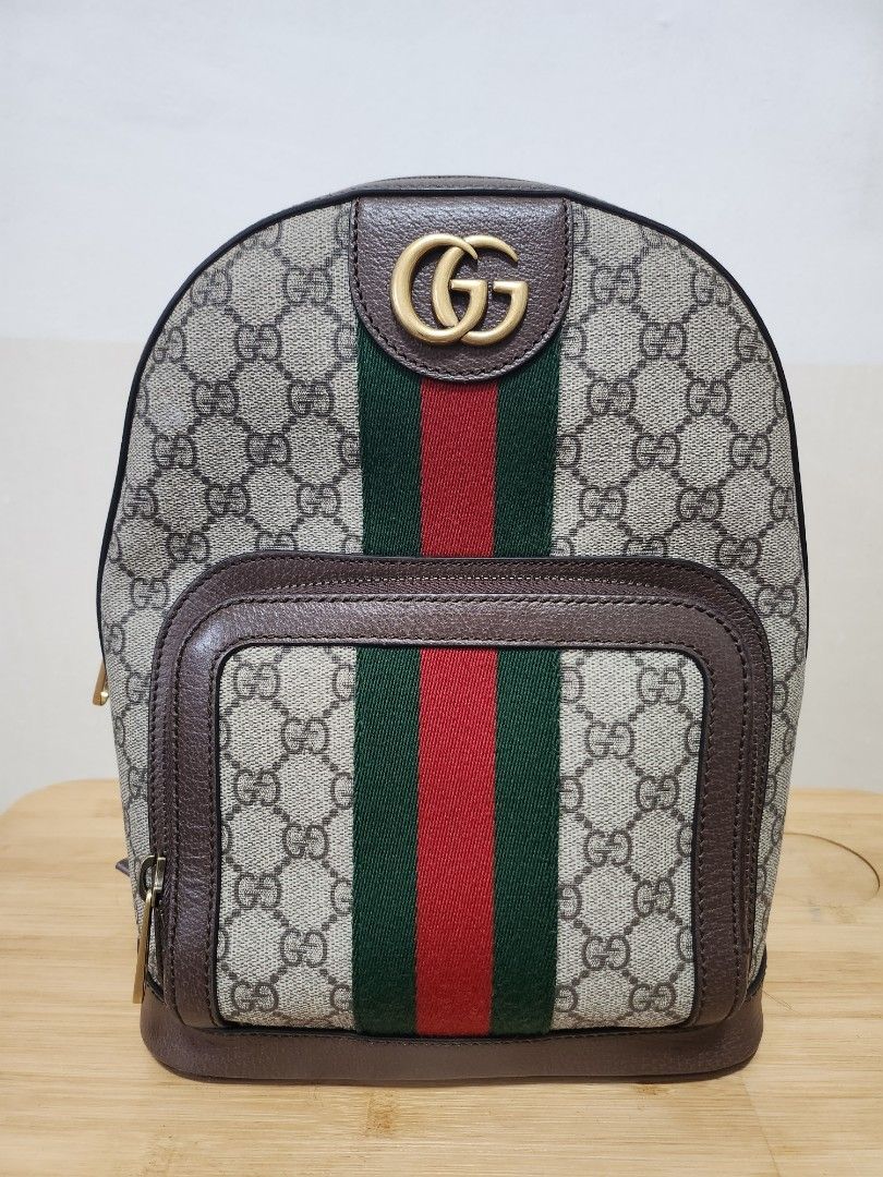 Gucci Small Backpack, Luxury, Bags & Wallets on Carousell