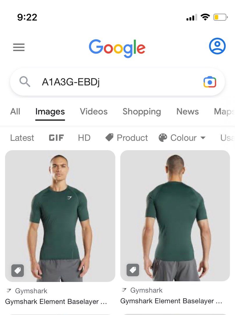 Gymshark Element Baselayer T-Shirt - Dark Green