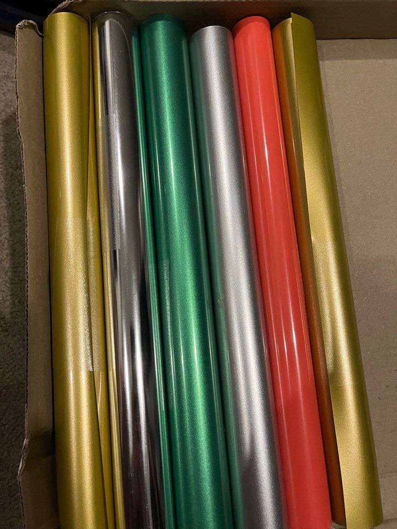 Heat transfer vinyl including Siser!, Hobbies & Toys, Stationery & Craft, Craft Supplies & Tools