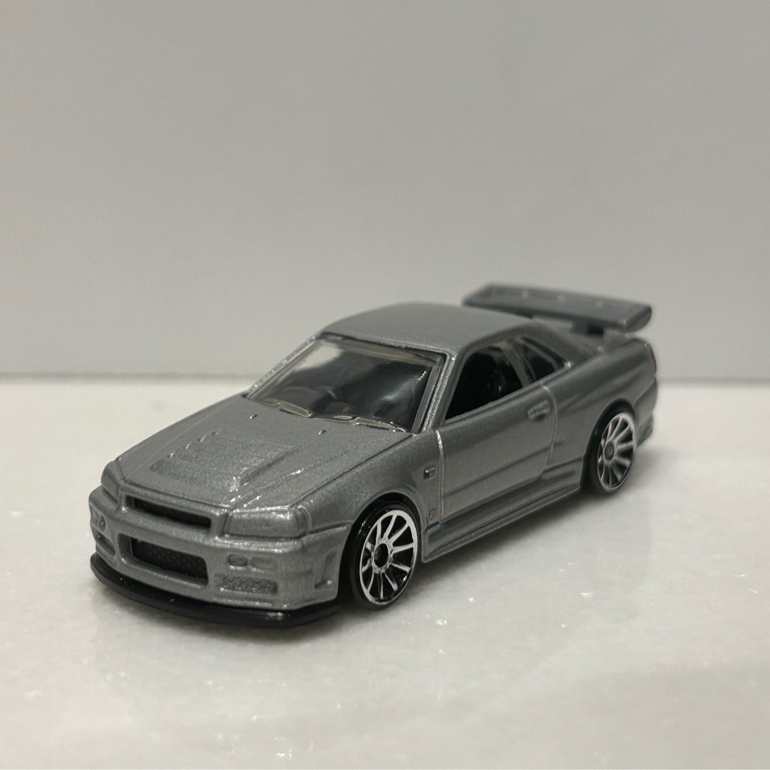 Hot Wheels Skyline GT-R R34 First Edition Grey color, Hobbies & Toys ...