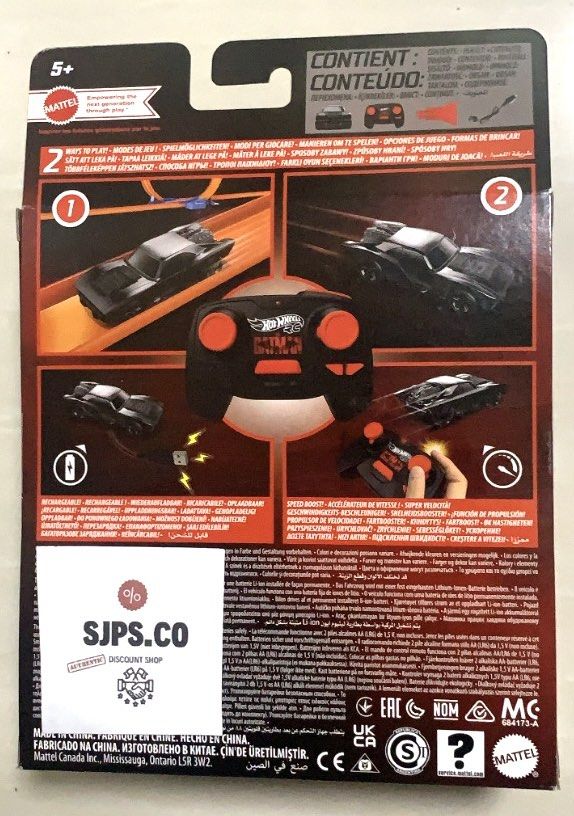 Hotwheels Batmobile Remote Control SEALED, Hobbies & Toys, Toys & Games