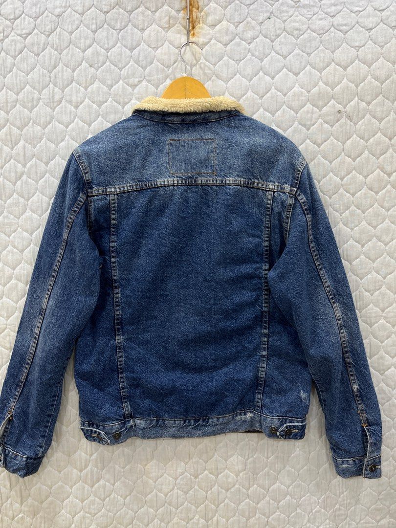 Iii. ZARA MEN SHERPA JACKET, Men's Fashion, Coats, Jackets and