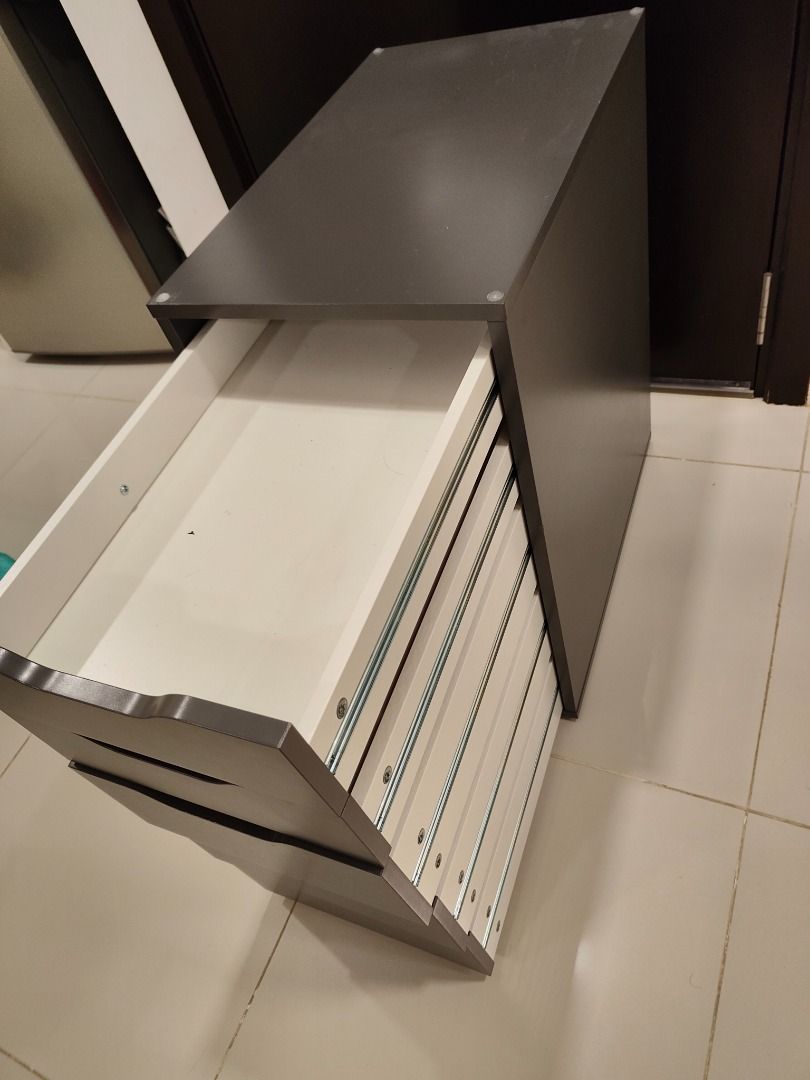 Ikea Alex 5 Drawer Shelf, Furniture & Home Living, Furniture, Shelves