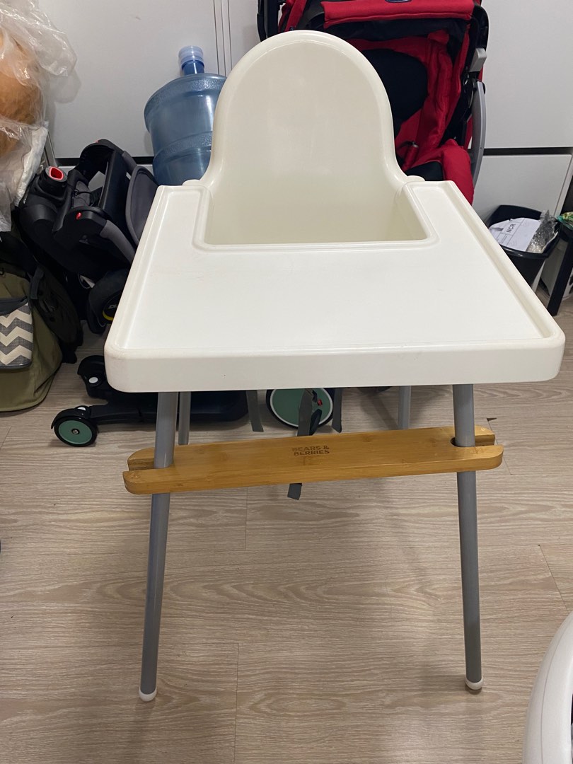 IKEA antilop high chair with accessories, Babies & Kids, Nursing & Feeding, Baby High Chairs on