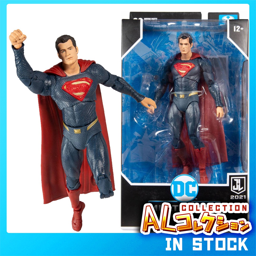 in stock* McFarlane Toys DC Multiverse Superman Red Blue Classic