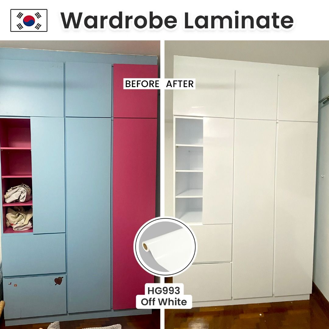 INFEEL KOREA Wardrobe Laminate / Cupboard Laminate / Bedroom wrapping / Infeel Laminate / New