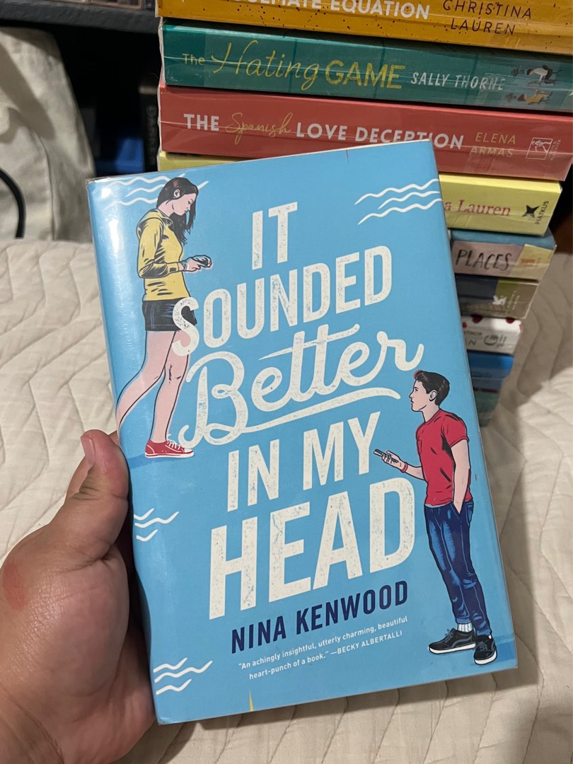It sounded Better in my head HB by Nina Kenwood, Hobbies & Toys, Books ...
