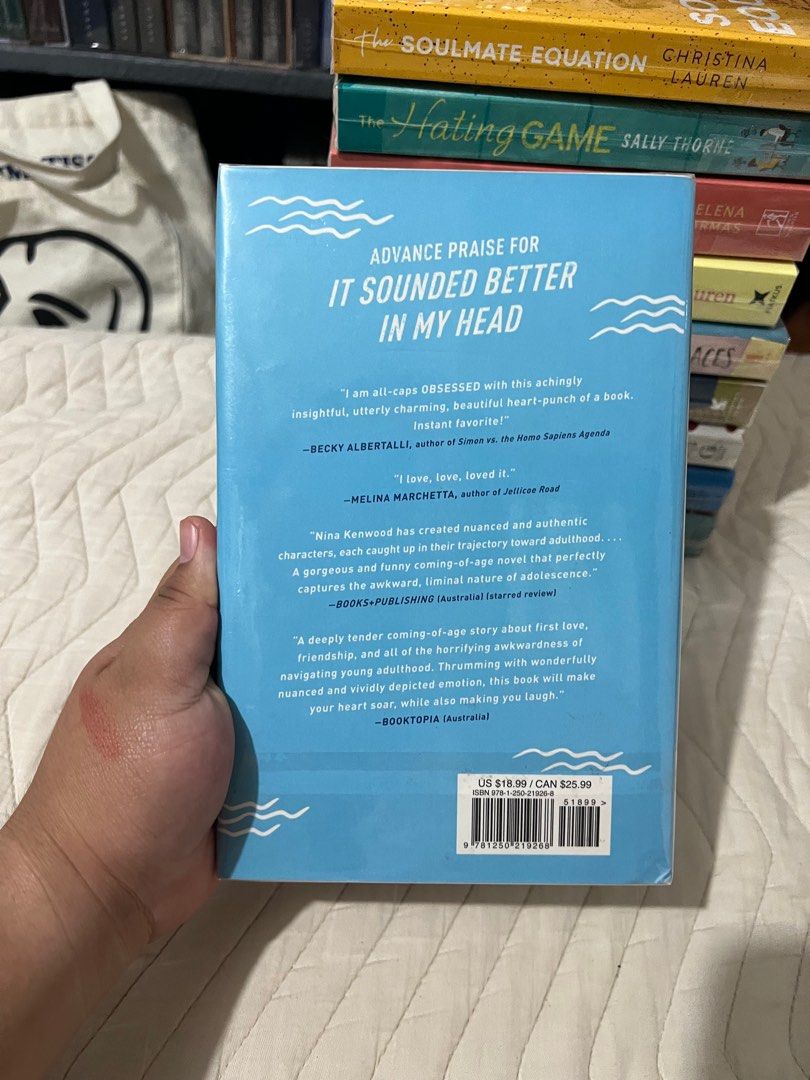 It sounded Better in my head HB by Nina Kenwood, Hobbies & Toys, Books ...
