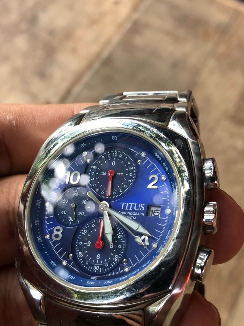 Jam tangan titus chronograph clearance
