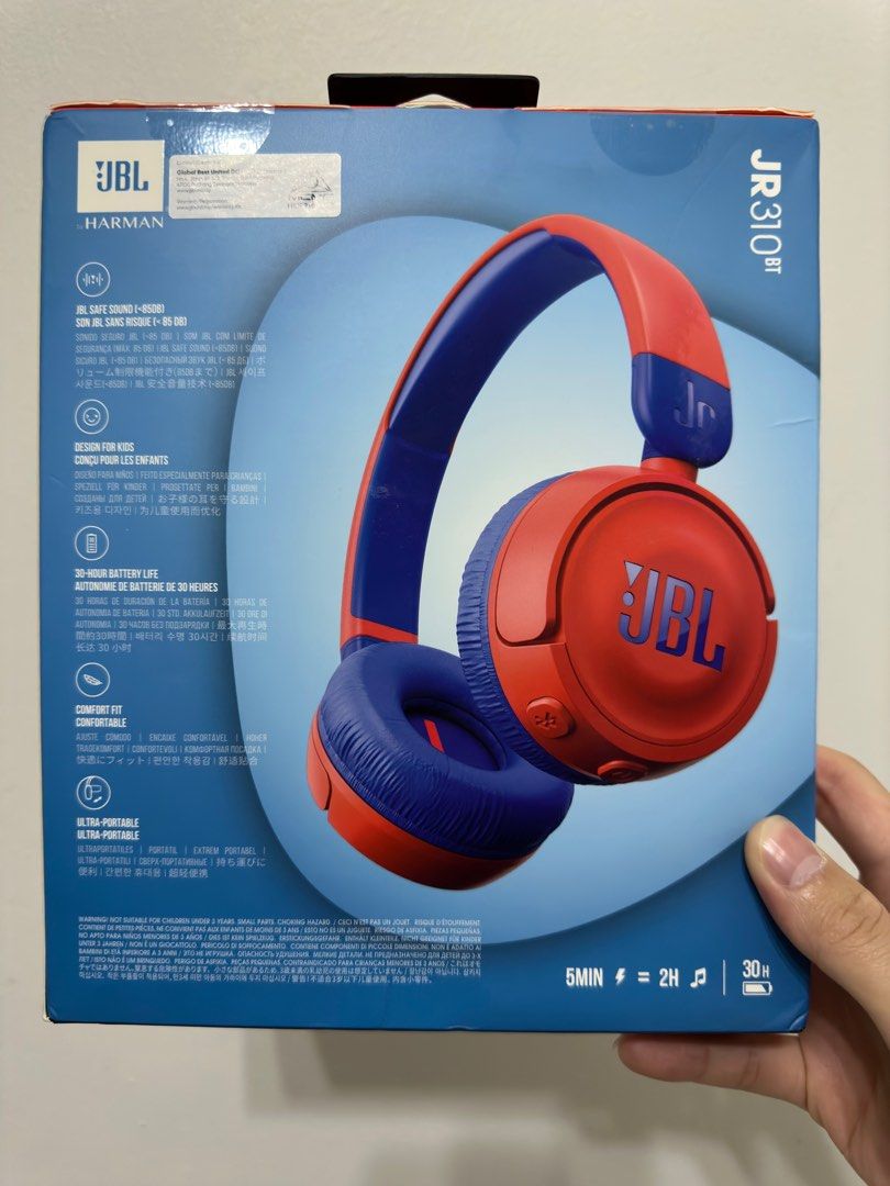JBL JR310bt, Audio, Headphones & Headsets on Carousell