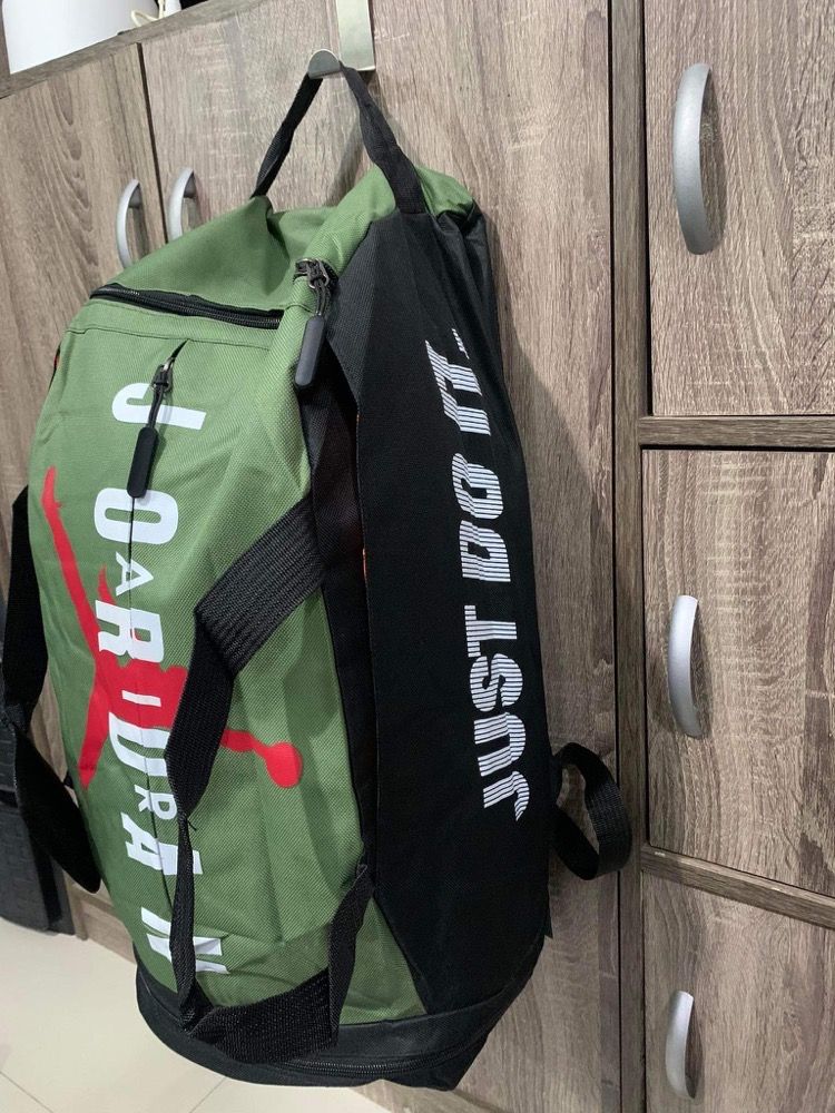 Jordan duffle bag backpack hotsell