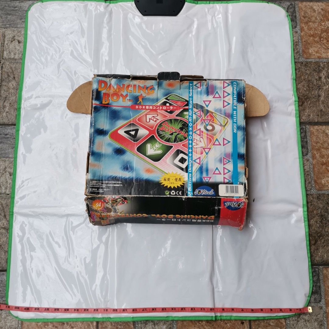 Joy Tech Dance Pad for PS1 & PS2 DDR, Video Gaming, Video Game Consoles