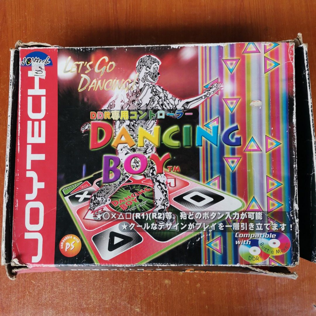 Joy Tech Dance Pad for PS1 & PS2 DDR, Video Gaming, Video Game Consoles