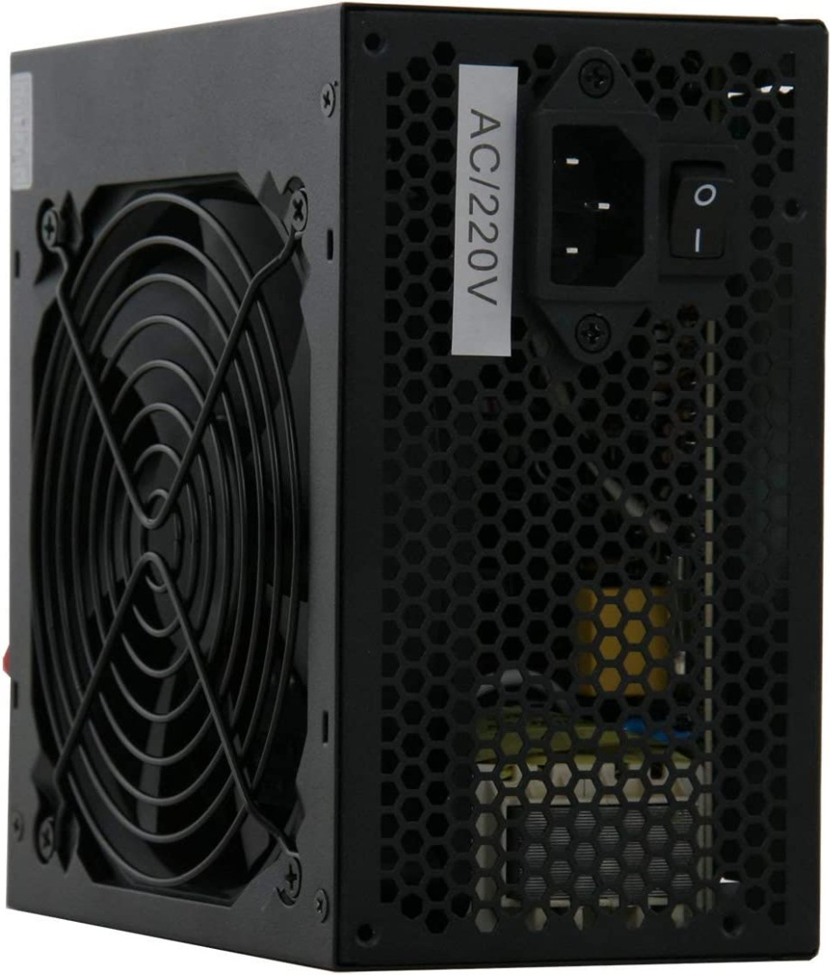 JUSTOP CIT Value 500W ATX PC Power Supply PSU With 12CM Quiet Fan And 3 x SATA / 24PIN / 4+4