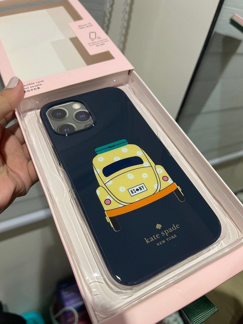 Kate Spade beep beep car iphone 12 pro max case, Mobile Phones & Gadgets,  Mobile & Gadget Accessories, Cases & Sleeves on Carousell