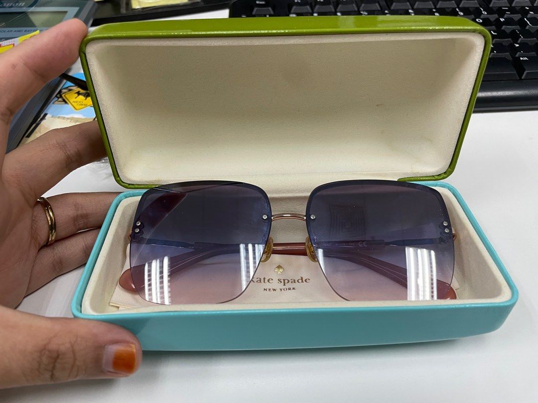 Kate Spade Janay Sunglasses Pink Authentic, Women's Fashion, Watches &  Accessories, Sunglasses & Eyewear on Carousell
