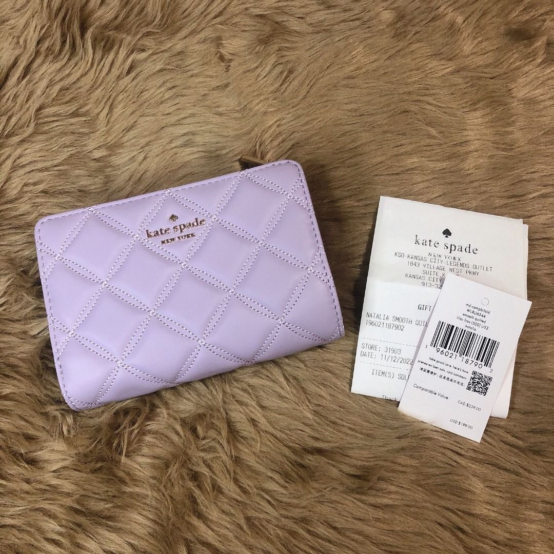 Kate spade sales lilac wallet