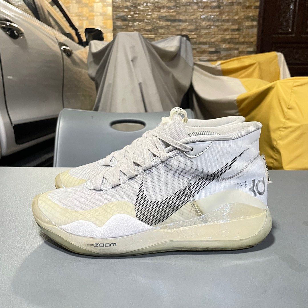Nike zoom kd shop 12 white black wolf grey