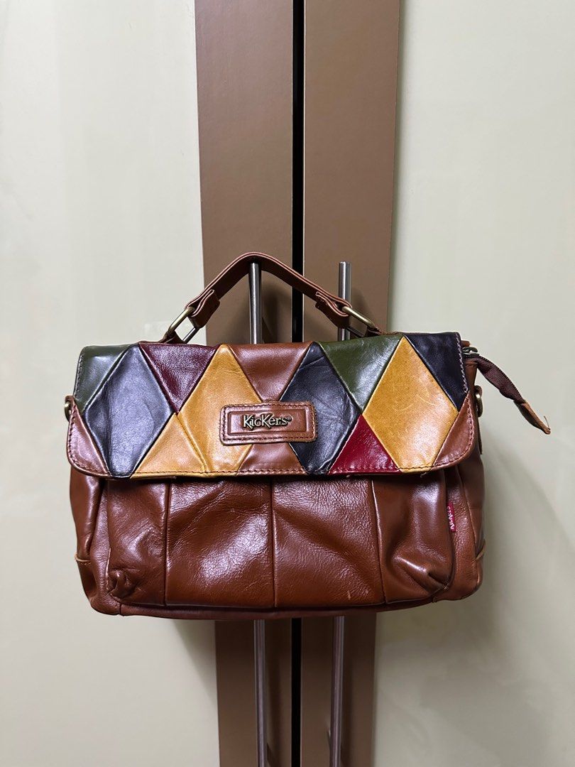 Kickers leather new arrivals sling bag
