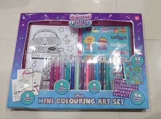 Smiggle Art Craft & Colouring Set, Kids Activity Books/Set, Birthday Gift, Children's Day Gift