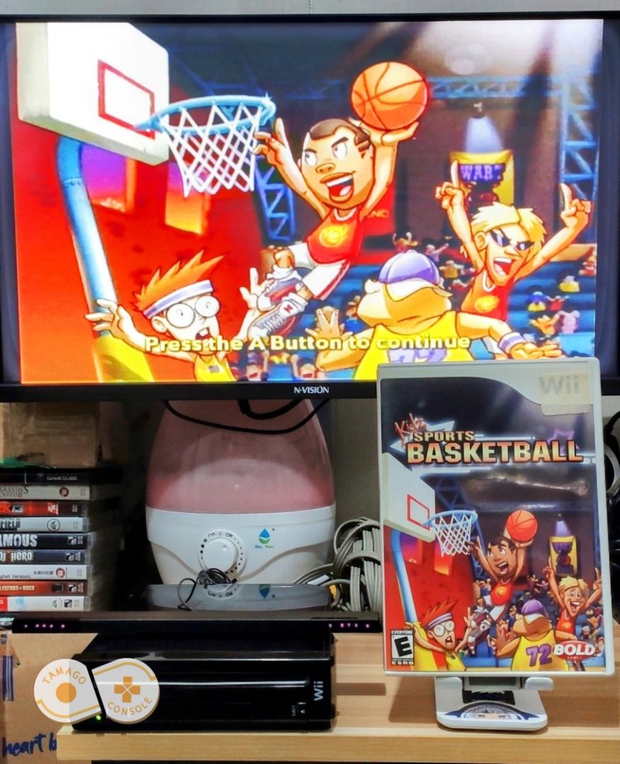 Kidz Sports Basketball [WII Game] [NTSC / ENGLISH Language] [CIB / Complete in Box], Video
