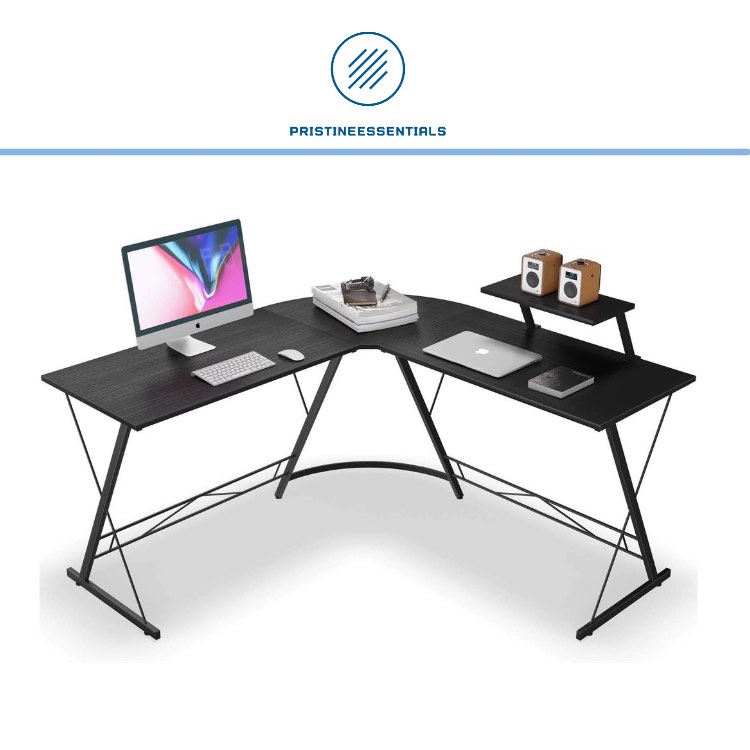 L Shaped Table, Furniture & Home Living, Furniture, Tables & Sets on