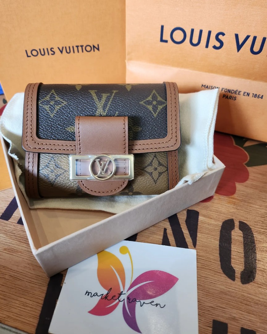 Túi LV Dauphine MM Louis Vuitton Monogram wallet Dauphine 635-1