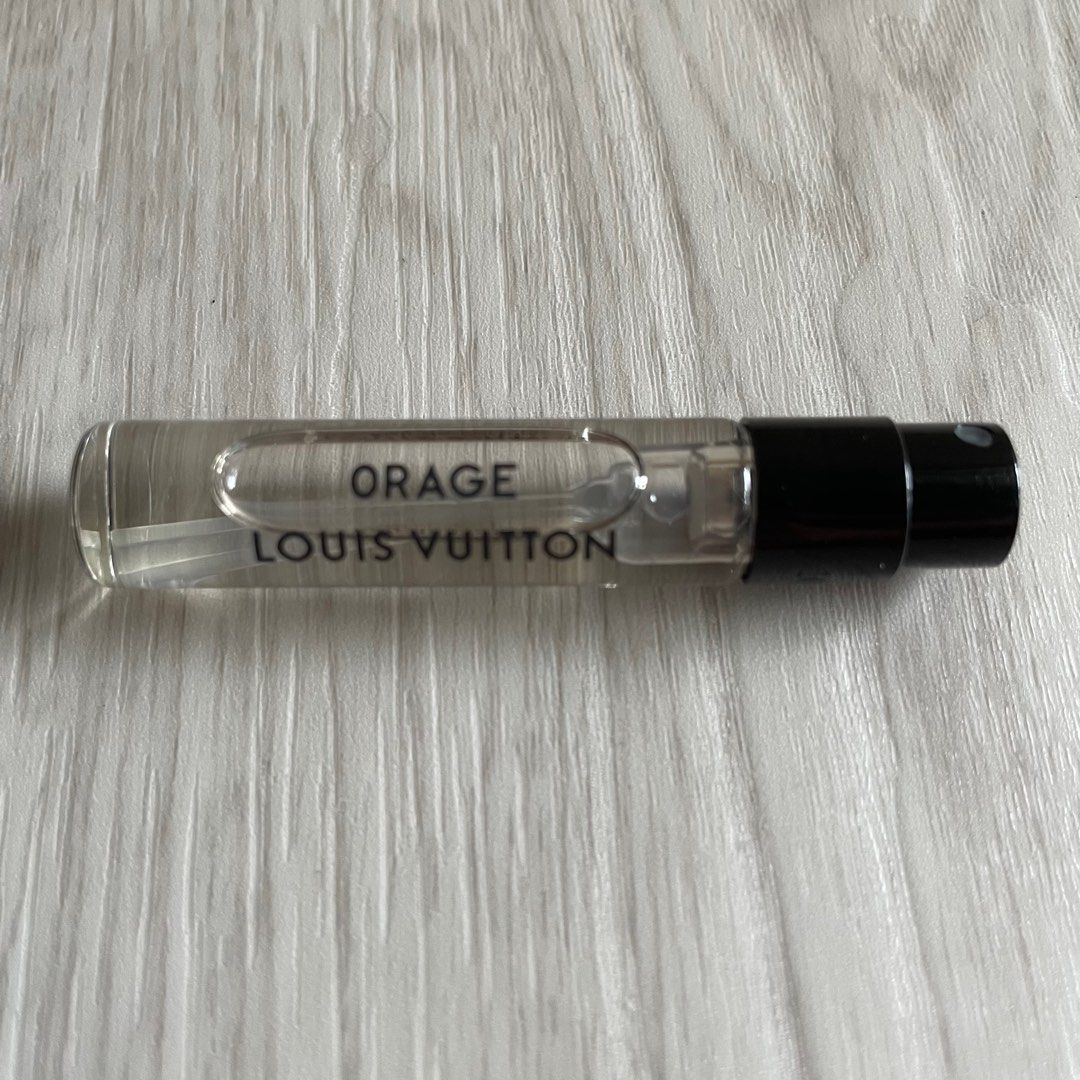 LOUIS VUITTON ORAGE Cologne Sample Eau de Parfum 0.06 oz