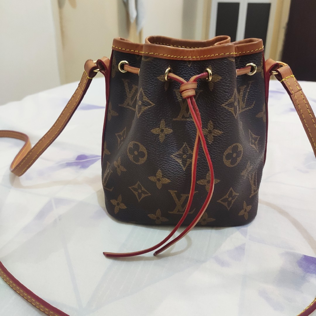 LV Nano Noe, Luxury, Bags & Wallets on Carousell