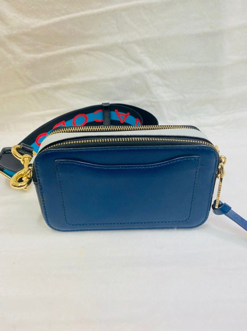 Authentic Marc Jacobs Snapshot New Blue Sea Multi, Luxury, Bags & Wallets  on Carousell