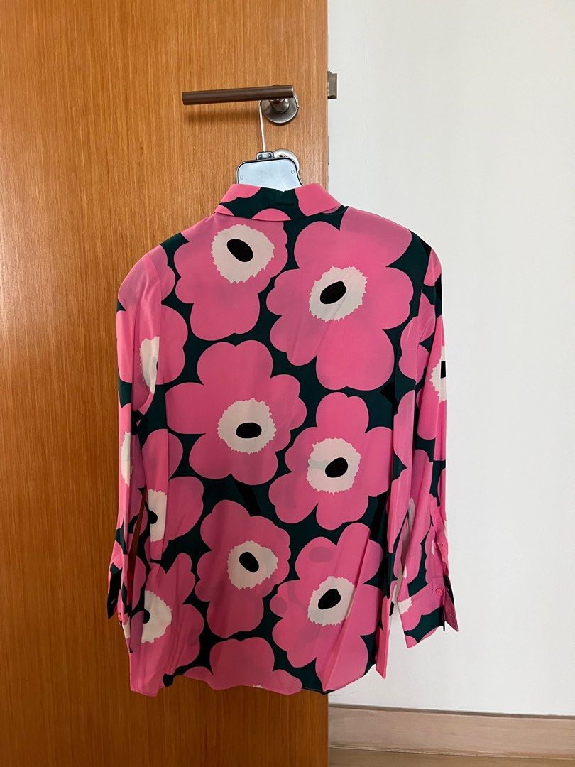 人気SALE大人気マリメッコ ウニッコ シャツ ピンク 大きいサイズ Tシャツ(半袖/袖なし)