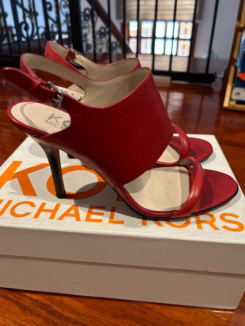 Michael michael kors hotsell hutton suede sandal