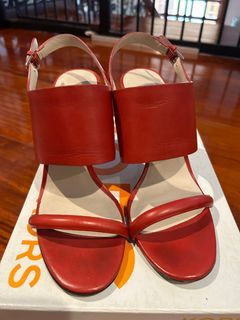 Michael Kors Hutton Slingback Leather Heels