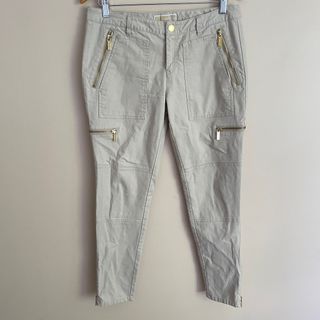 Michael Kors jeans sz8 gold detail zippers
