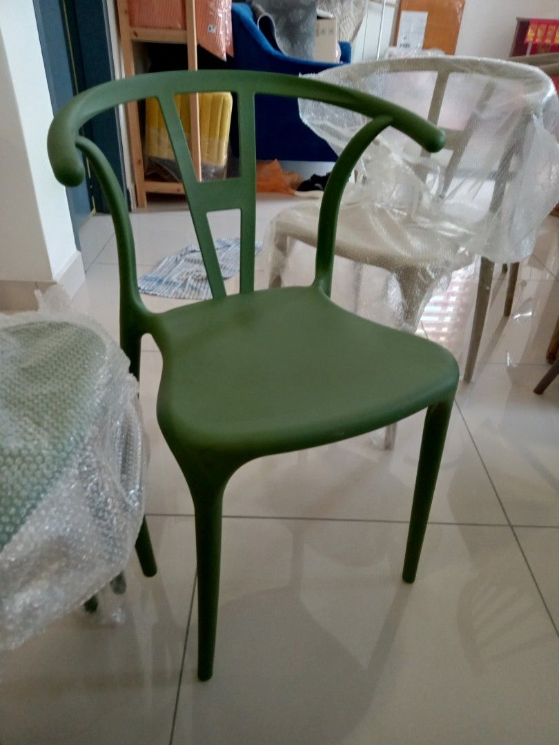 Modern Stackable Plastic Chairs Furniture Home Living