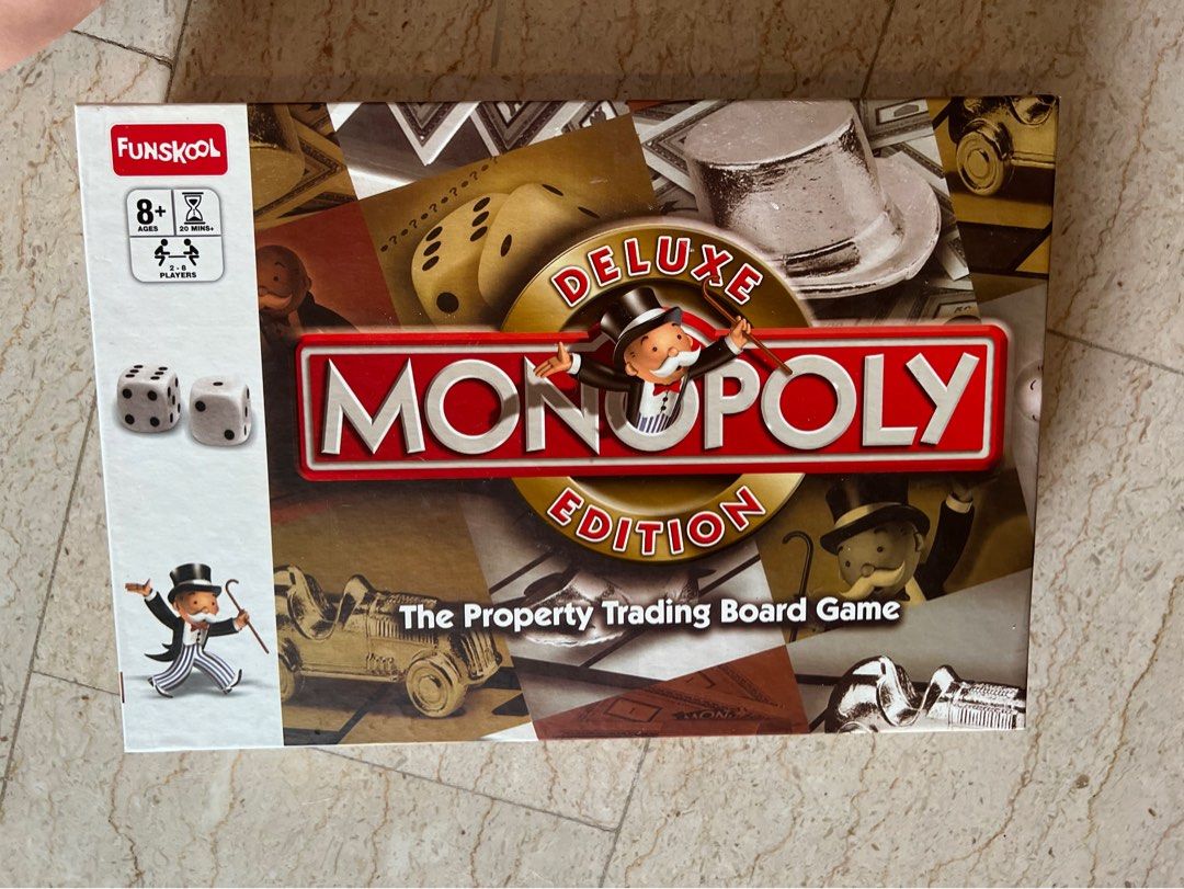 Monopoly Deluxe Edition, Hobbies & Toys, Toys & Games on Carousell