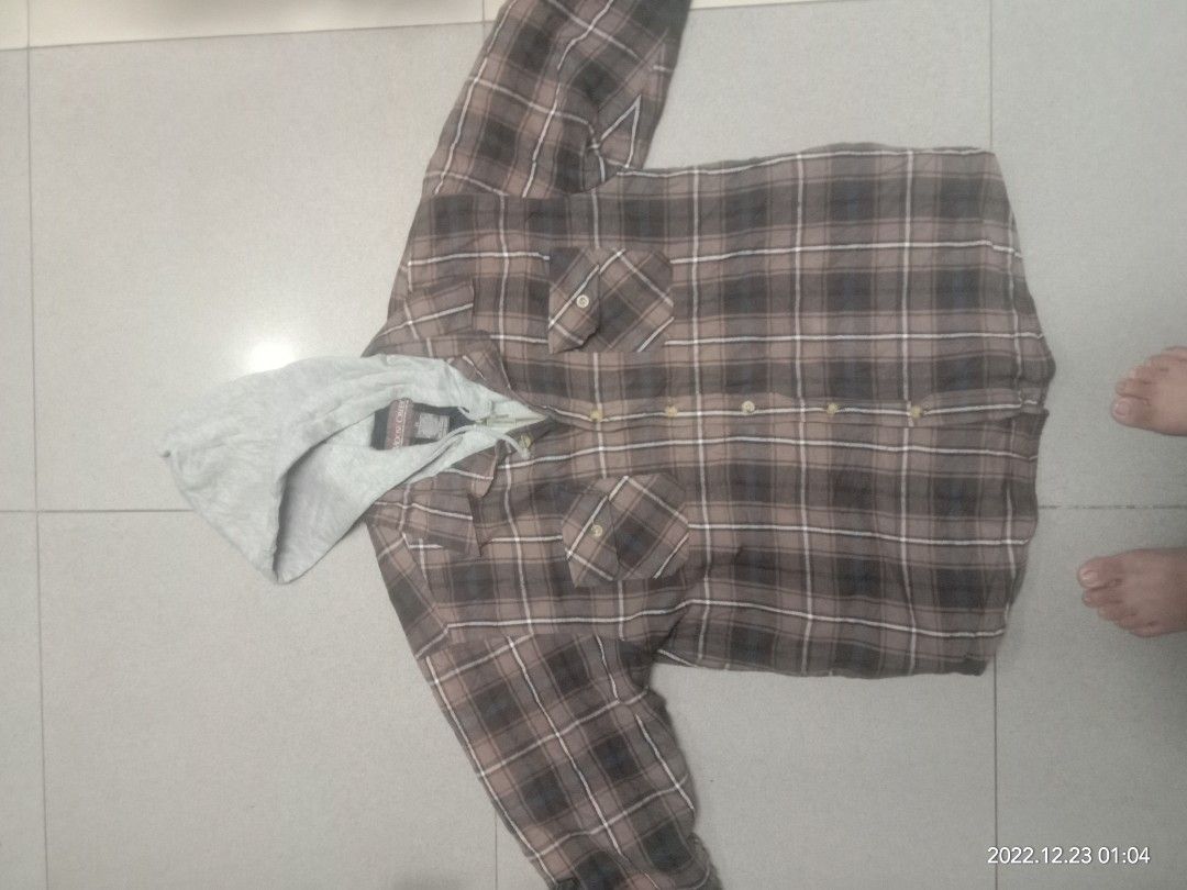 Moose creek hooded flannel jacket sales