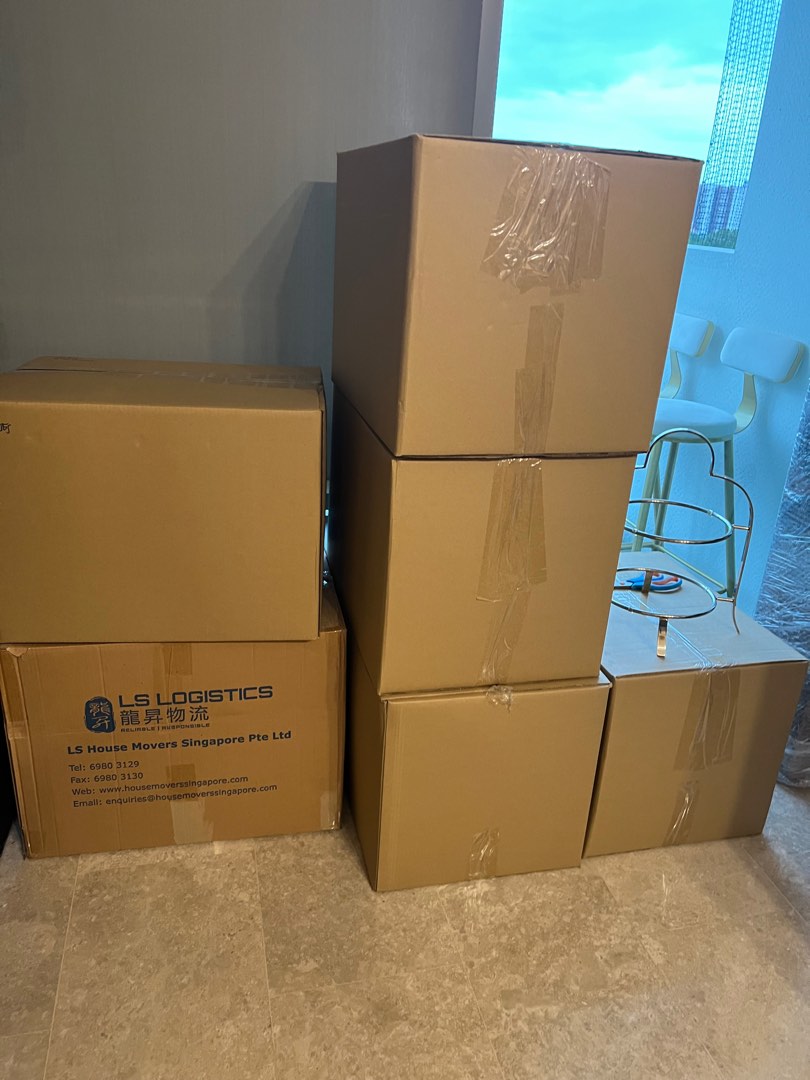 Moving Boxes (Free), Furniture & Home Living, Home Improvement