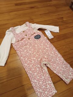 M&S Long sleeve long pants romper set
