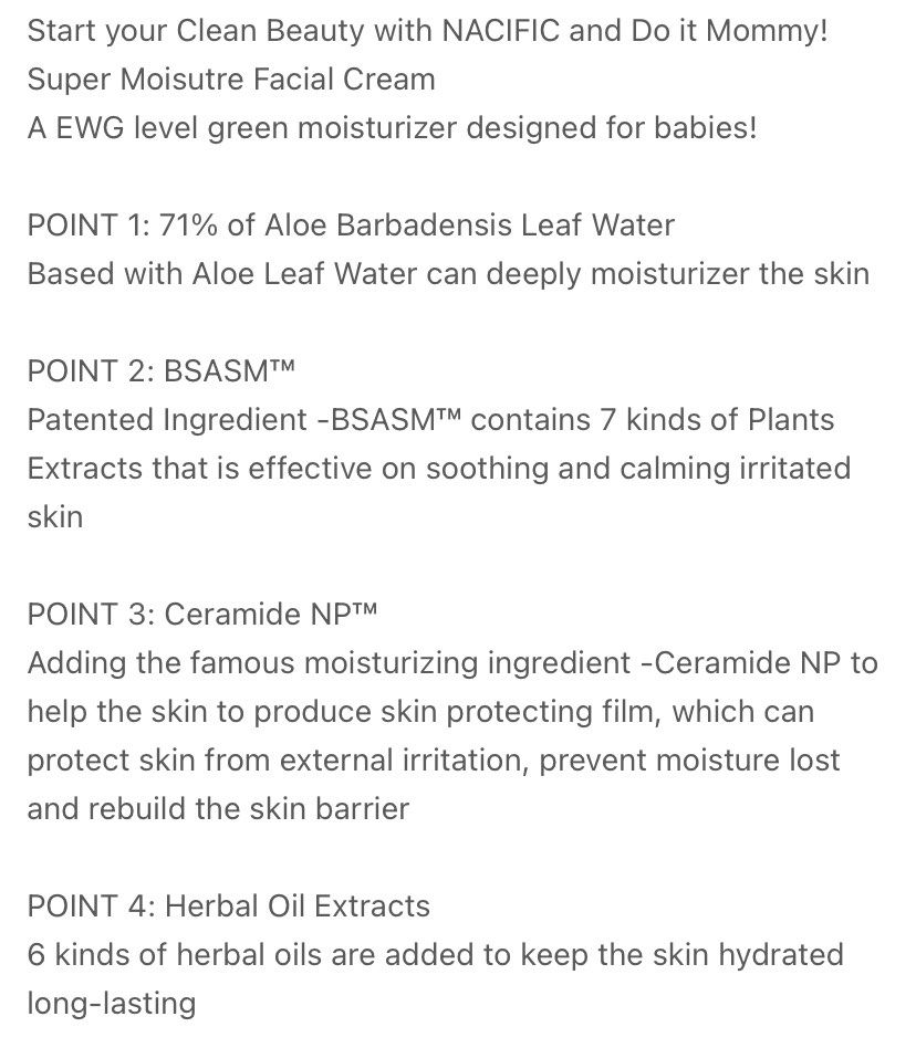 Nacific Facial Cream, Beauty & Personal Care, Face, Face Care on Carousell