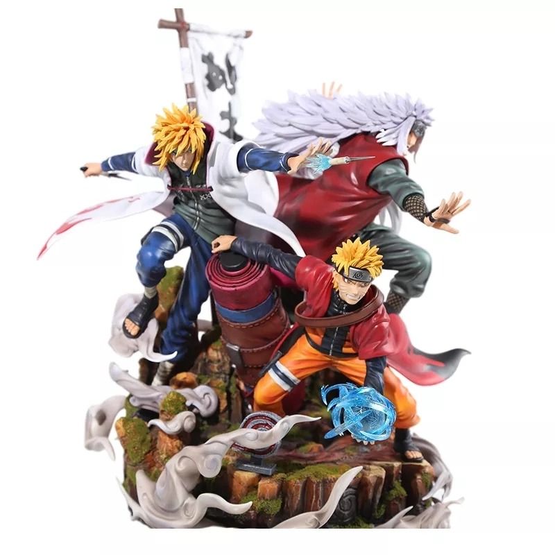 Naruto figura shippuden oversize quarto hokage namikaze minato