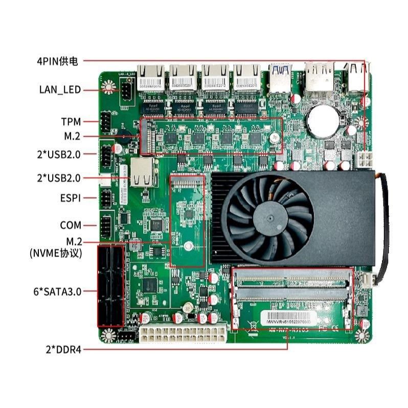 nas N5105 motherboard new, Computers & Tech, Parts & Accessories, Other ...