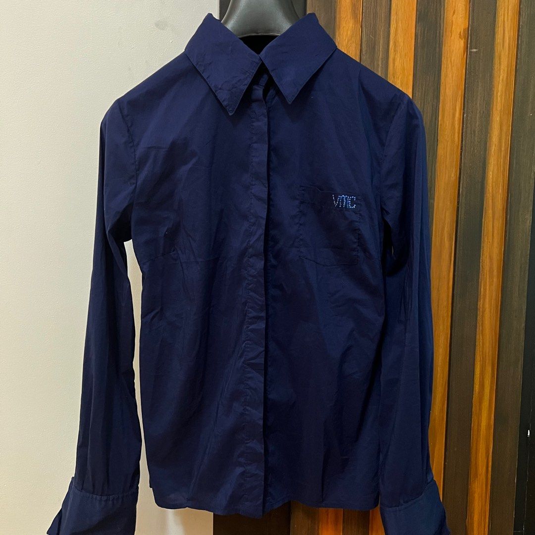 polo boots navy blue