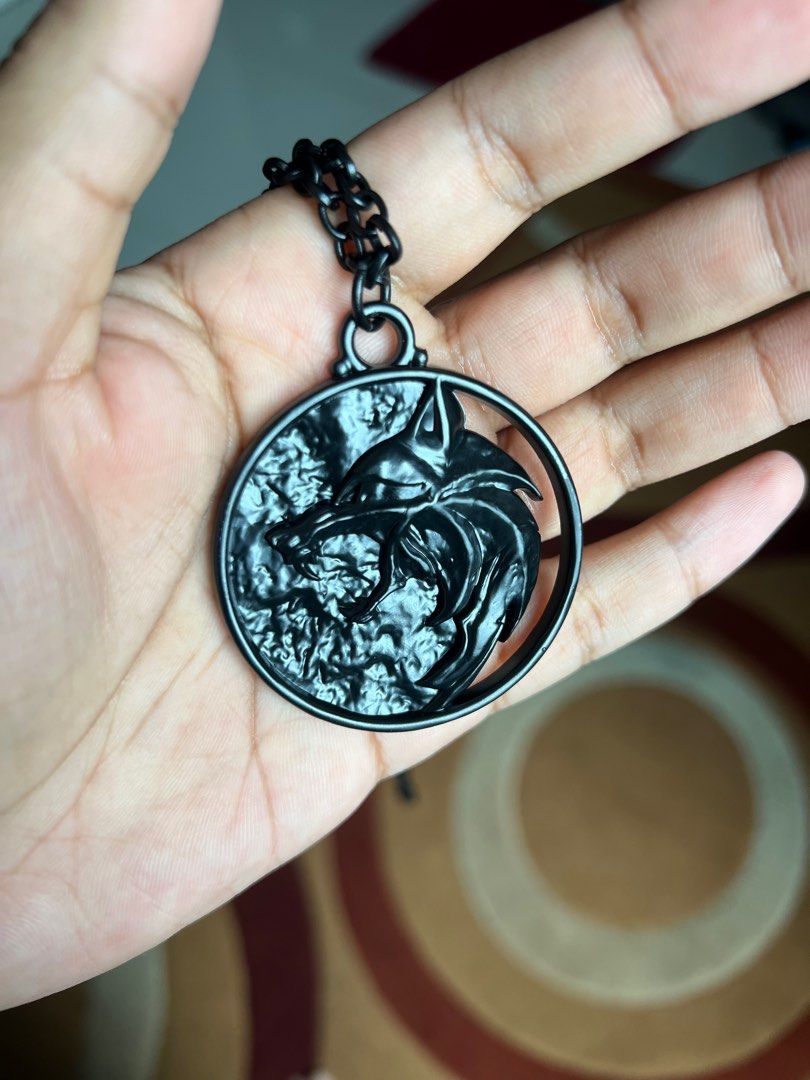 Netflix Witcher official medallion, Hobbies & Toys, Collectibles