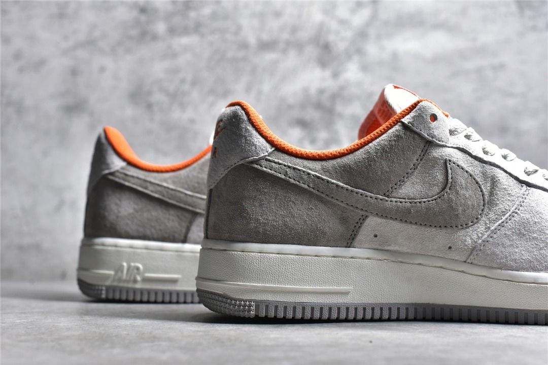 Air force 1 grey orange store