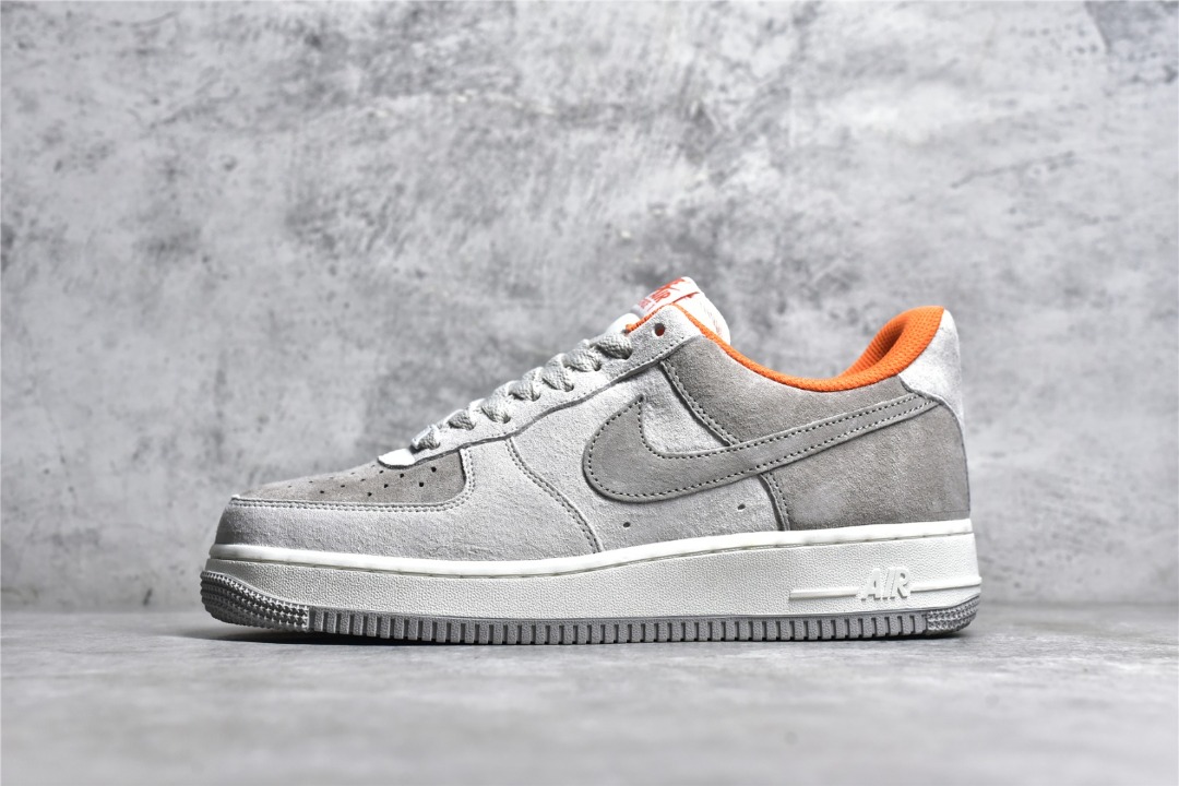 Air force 1 discount gray and orange