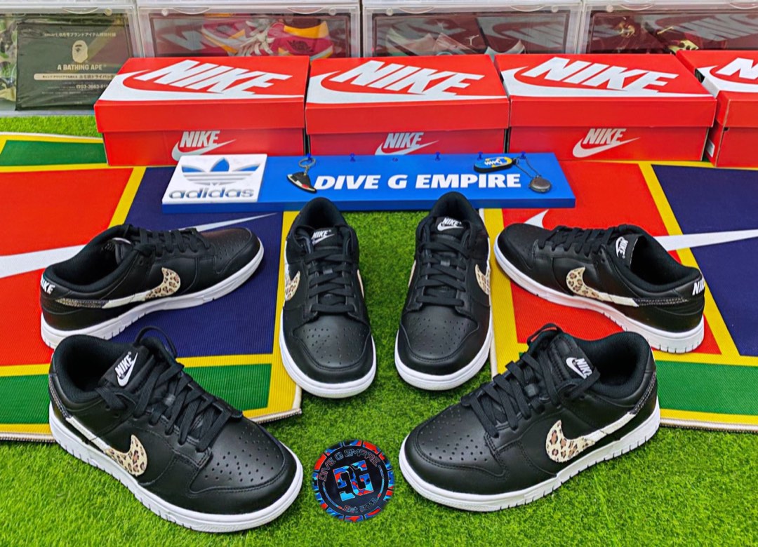 dunk low leopard