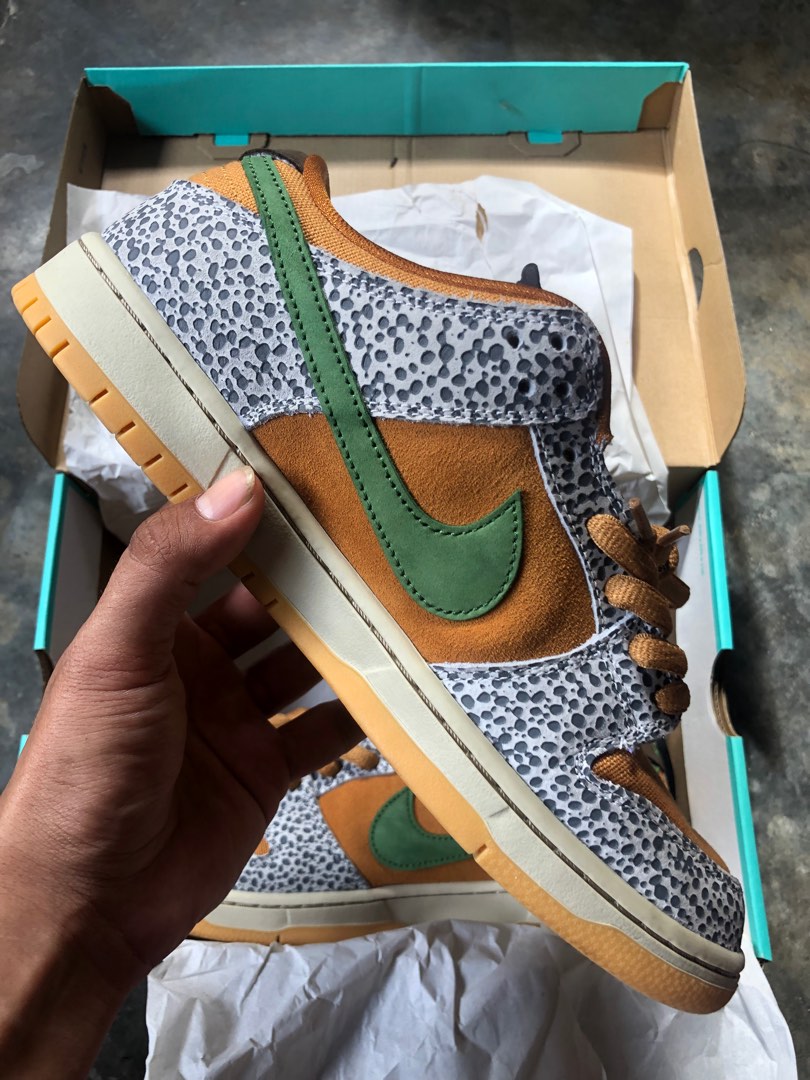 Nike SB Dunk Low 'Safari 2.0', Men's Fashion, Footwear, Sneakers on  Carousell